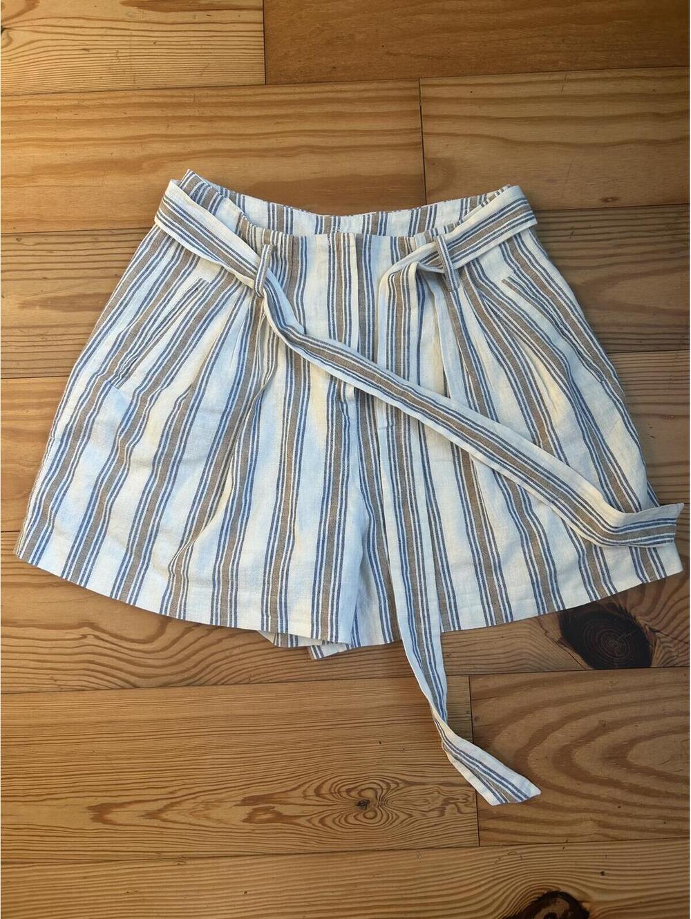 A Love A Linen Cotton Blend Shorts Size 6